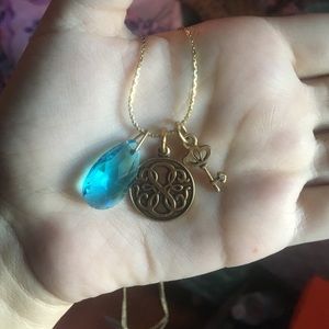 Alex and Ani gold necklace