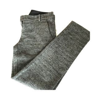Theory rowa skinny tweed trouser pants