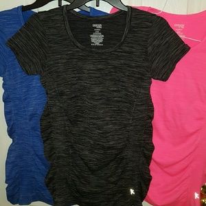 Three Danskin Active Tees