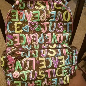 Justice backpack