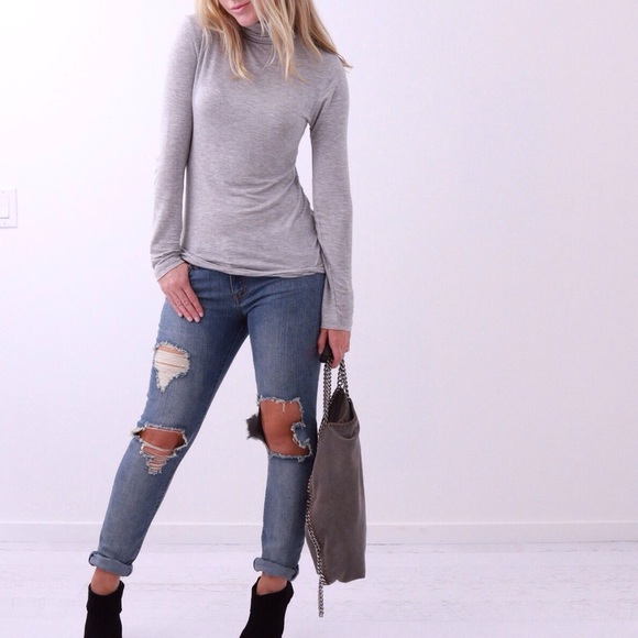 Brooklyn Distressed Denim - Picture 2 of 4