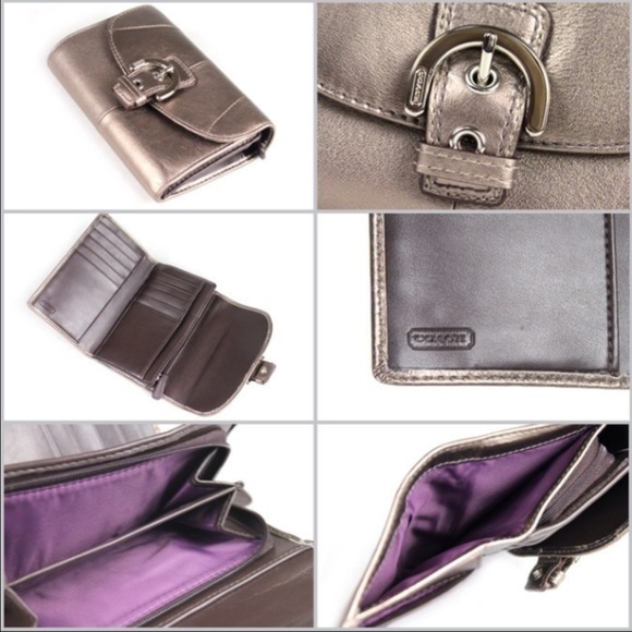 Coach F45641 wallet AUTHENTIC - Picture 2 of 2