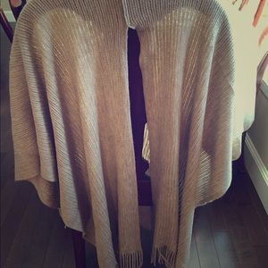 Super soft, pretty beige shawl. NWOT. Xmas gift!!