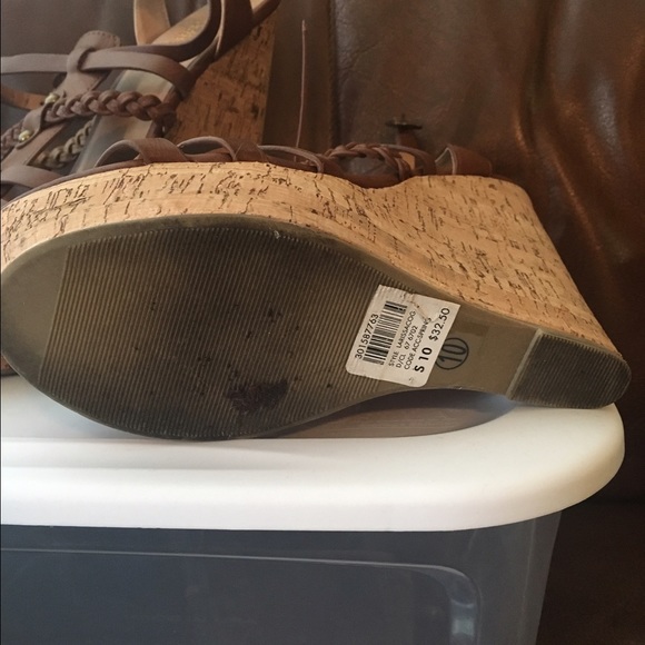 Charlotte Russe Wedge Heel Sandals - Picture 2 of 4