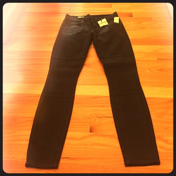 Gap 1969 Black Coated Legging Jean