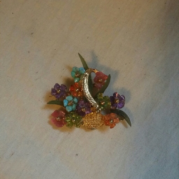 Vintage  flower pin