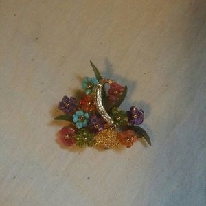 Vintage  flower pin