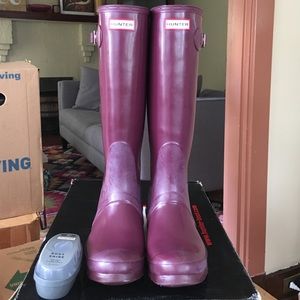 Like New- Purple Hunter Boots