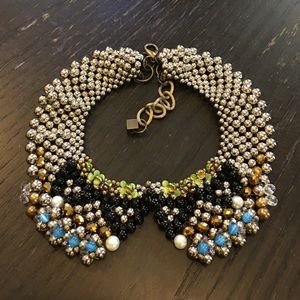 Anthropologie Pam Hiran Sparkle Agate Collar