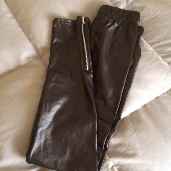 Faux Leather Leggings