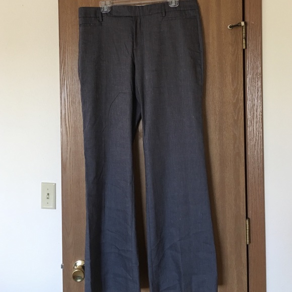 Gray dress pants
