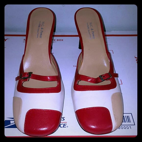 M.C. & Power Shoes - M.C. & Power color block slides 40 Portugal new