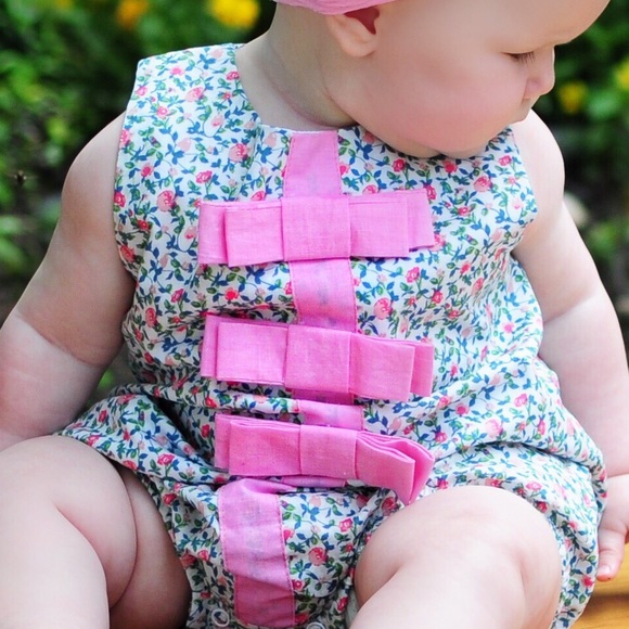 Baby bubble with pink bows - Picture 2 of 4