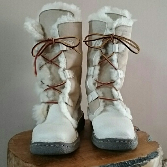 born ivory boots