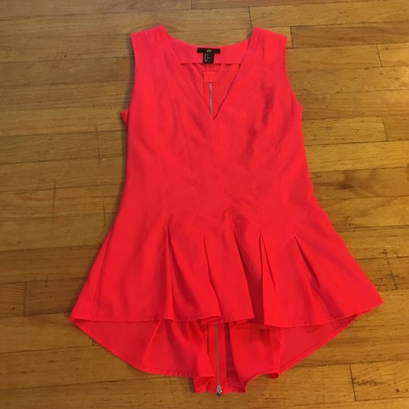 Pink dressy tank top