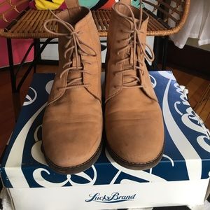 Lucky Brand Tan Leather Boots