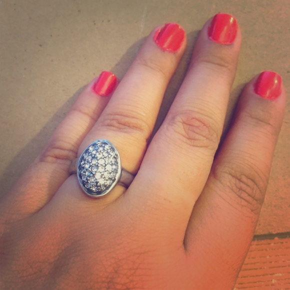 Lia Sophia Silver Ring!