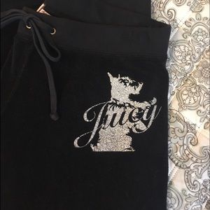 Cropped juicy Couture track pant
