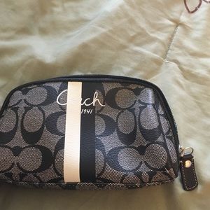 Coach makeup bag