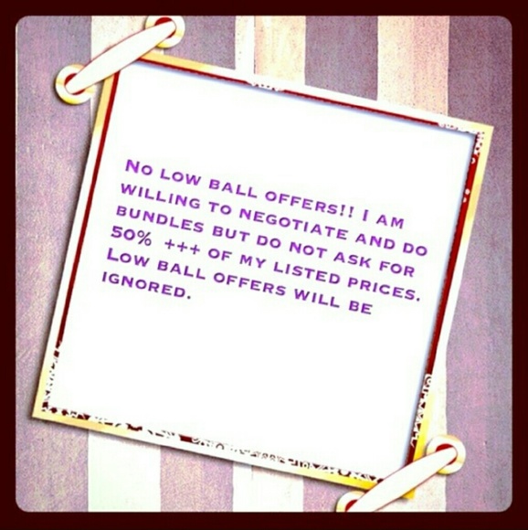 No Low Balling!