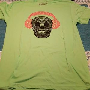 Electro Threads sugarskull t shirt