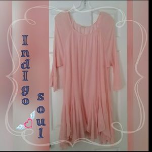 Peach tunic