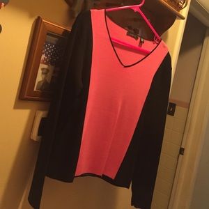 Shirt pink/black
