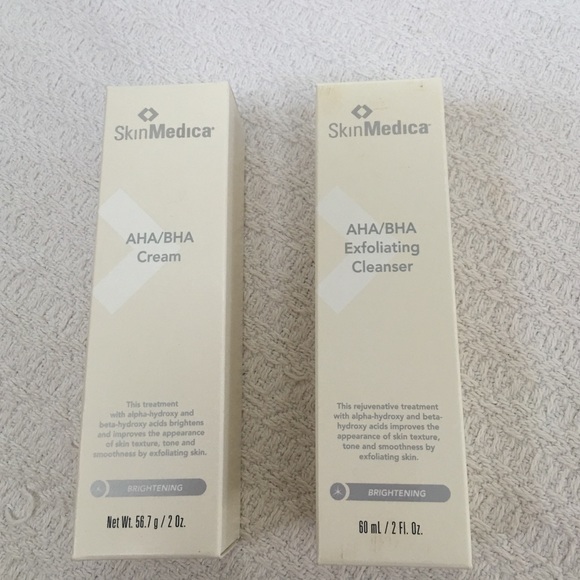 SkinMedica AHA/BHA Exfoliating Cleanser & Cream