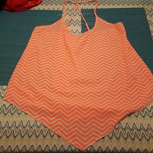 No Boundaries chevron tank