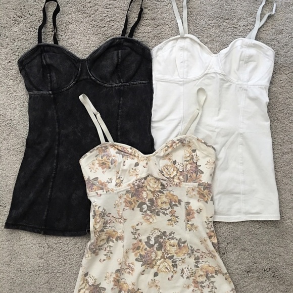 Aritzia corset camisoles