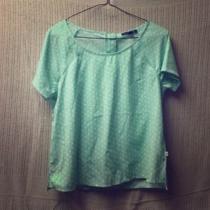 Dressy short sleeve blouse