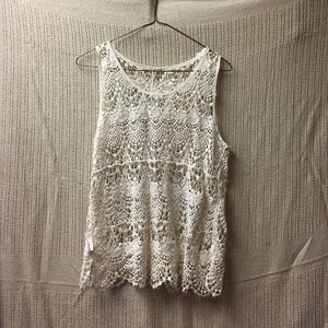 Vintage Lacey tank top