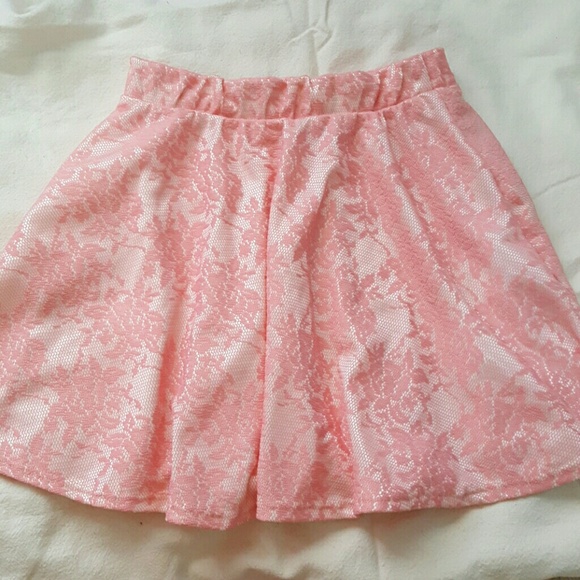 Pink Skater Skirt