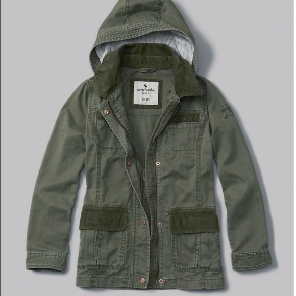 Abercrombie Kids Girls Corduroy Trim Field Jacket Poshmark