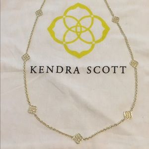 Kendra Scott- Devalyn Long Necklace in Gold