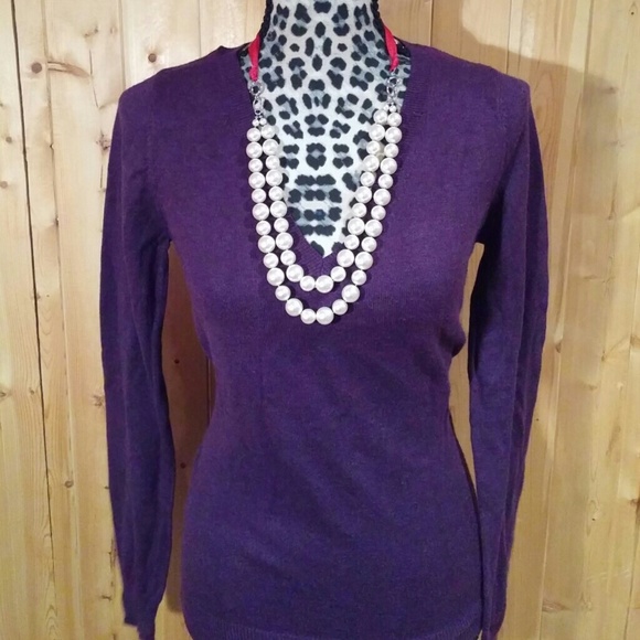 NWOT Grape Purple Sweater