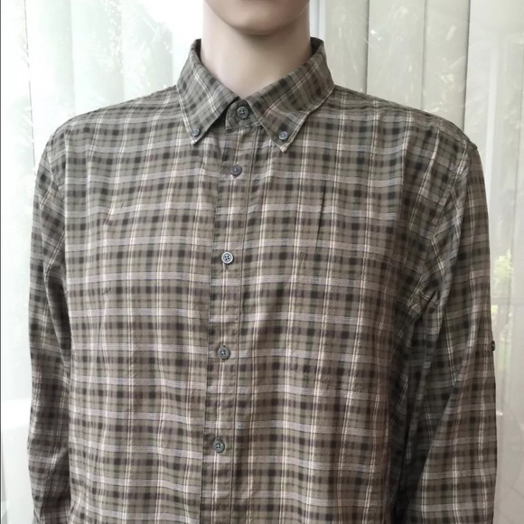 John Varvatos Men's Casual Green Shirts 2XL
