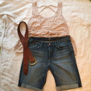 7 For All Mankind Dojo Crop Jeans!