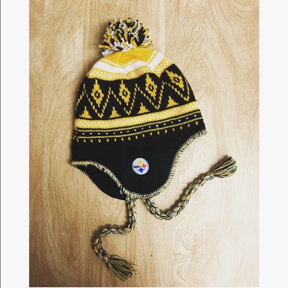 Steelers knitted winter hat