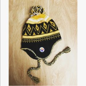 Steelers knitted winter hat