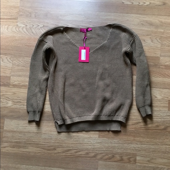 Sasha Oversized V Neck Sweater