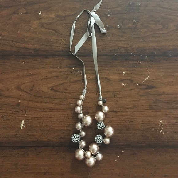 Blush Bauble Statement Necklace