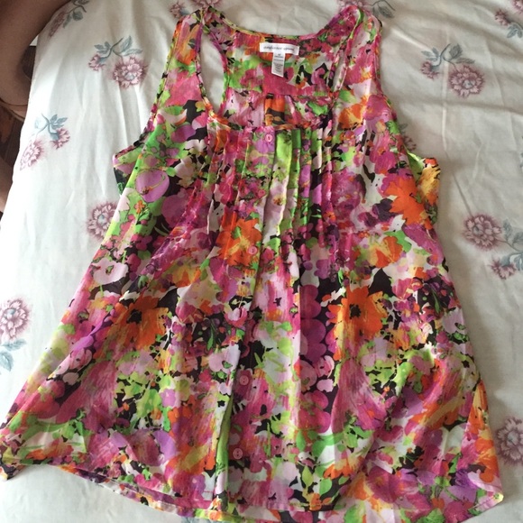Flowery blouse