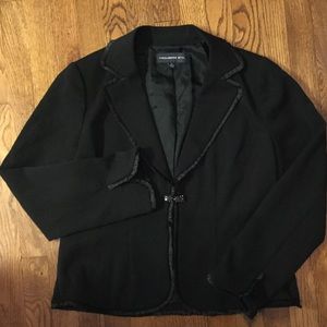 TROUSERS ETC. black dress blazer