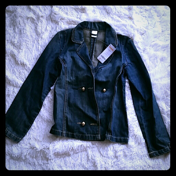 NWT GYMBOREE denim jacket sz L 10 12