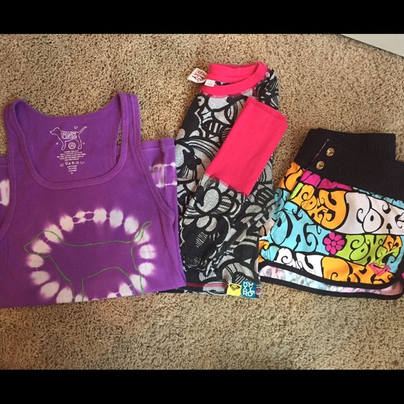 Roxy & VS Victoria Secret Pink LOT