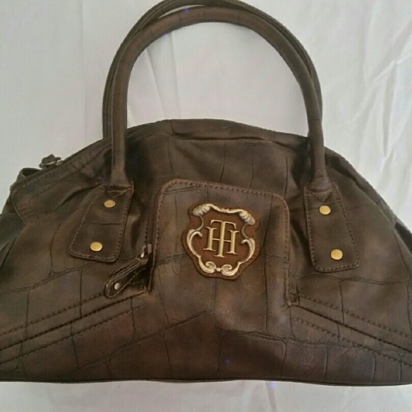 ♡♡JUST REDUCED♡♡Tommy Hilfiger Brown Satchel Bag