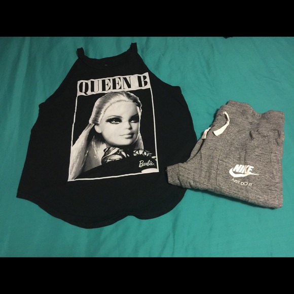 Queen B Barbie shirt.