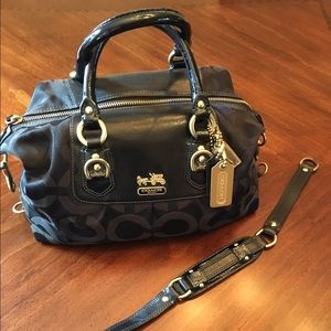 Coach Black satchel pocketbook
