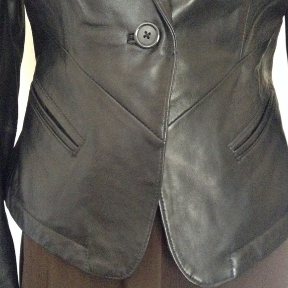 I.N.C. Leather Jacket - Picture 4 of 4